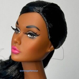Poppy Parker Fashion Doll Nude Black AA Snoozeroo